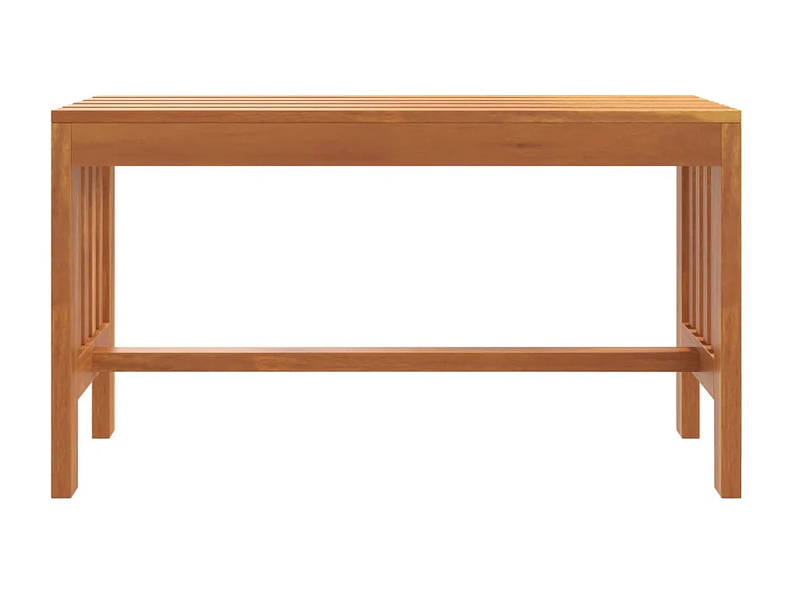 Banc de jardin 80cm bois massif d'eucalyptus