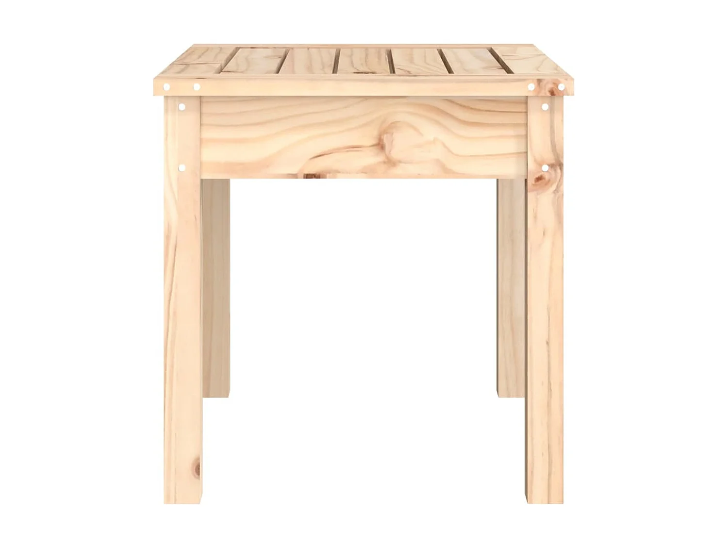 Banc de jardin 50x44x45 bois massif de pin