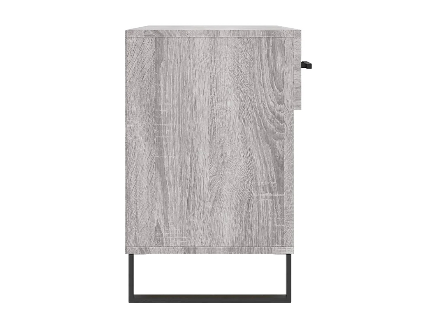 Banc à chaussures sonoma gris 102x35x55 bois d'ingénierie