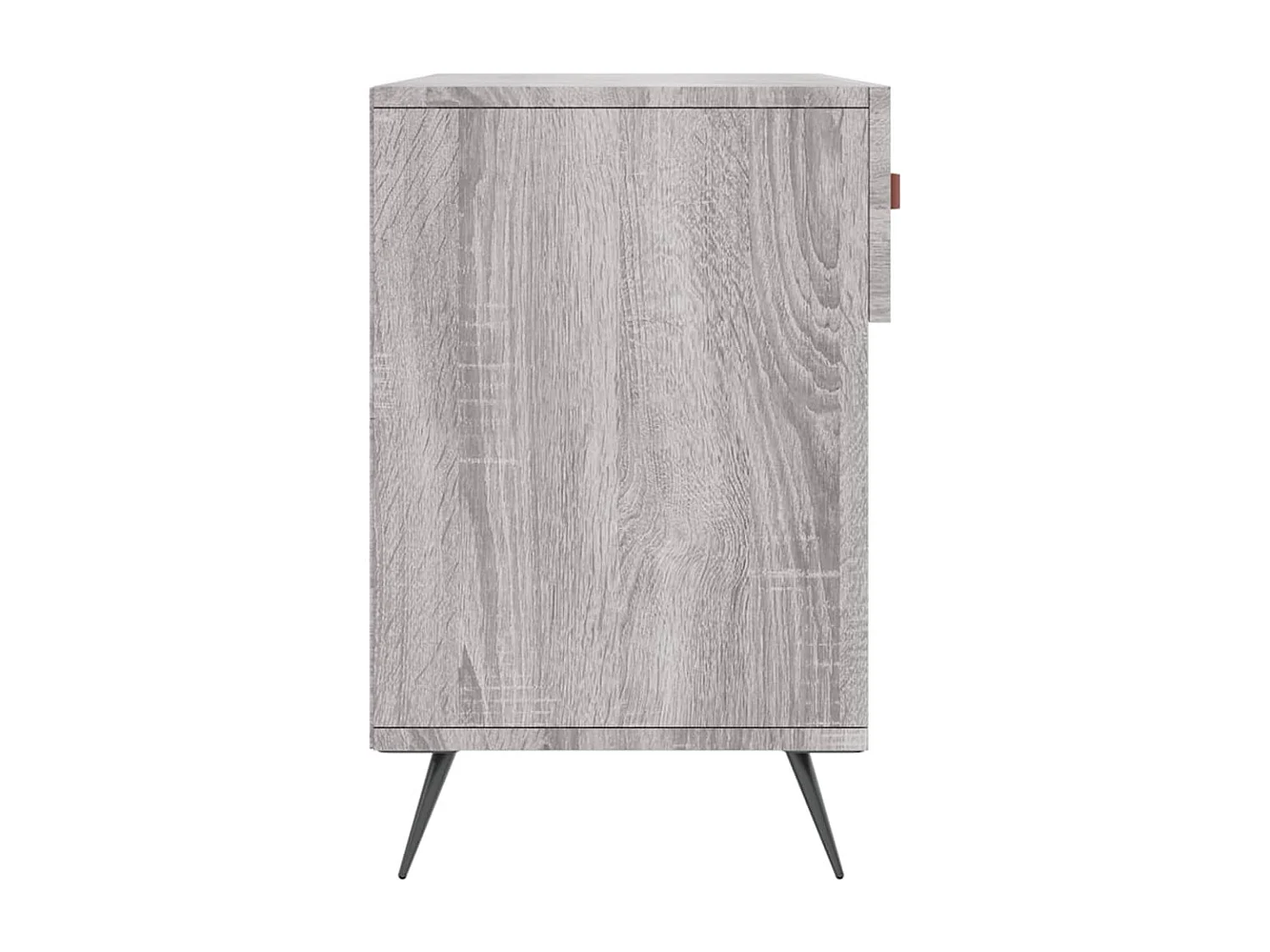 Banc à chaussures sonoma gris 102x35x55 bois d'ingénierie