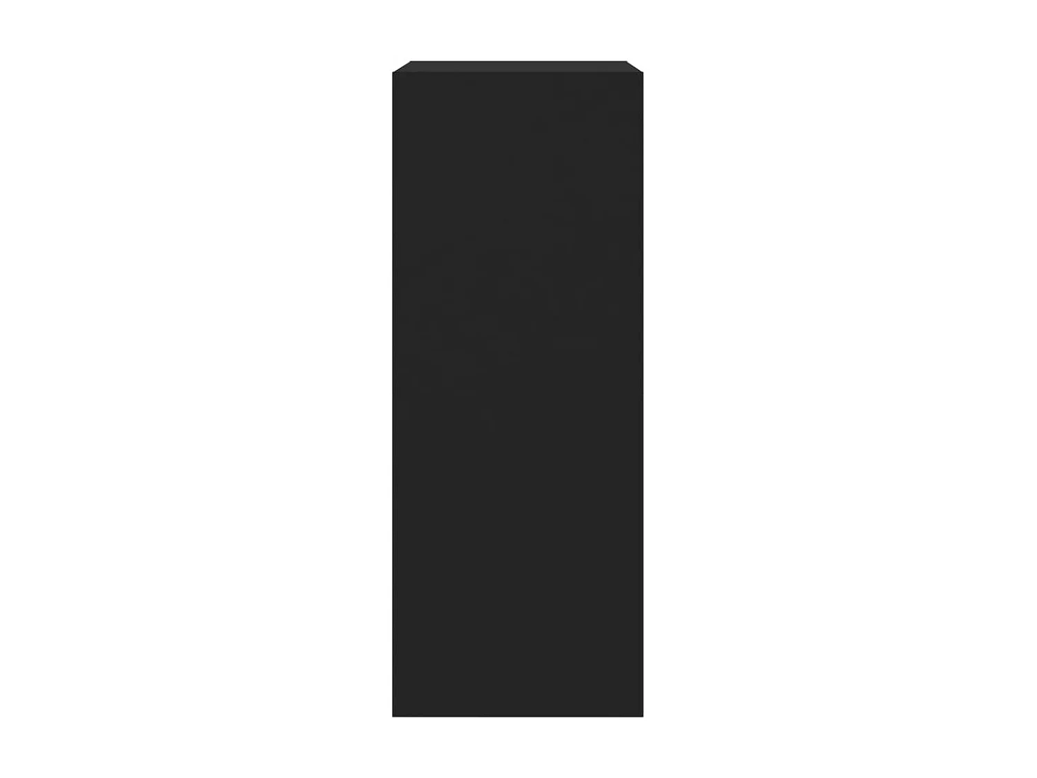 Armoire à chaussures 2 tiroirs rabattables noir 60x42x108