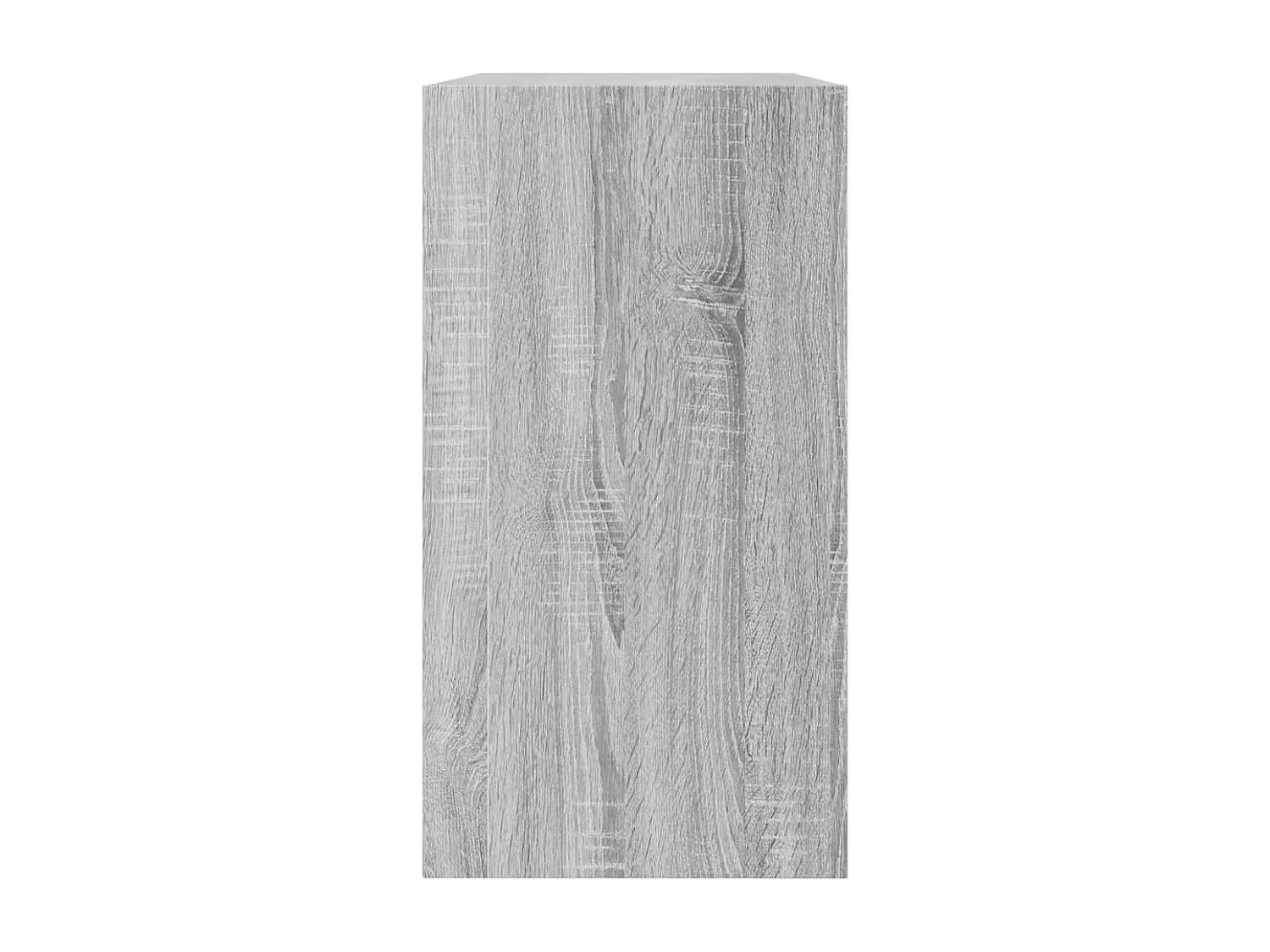 Armoire à chaussures sonoma gris 80x34x63 bois d'ingénierie