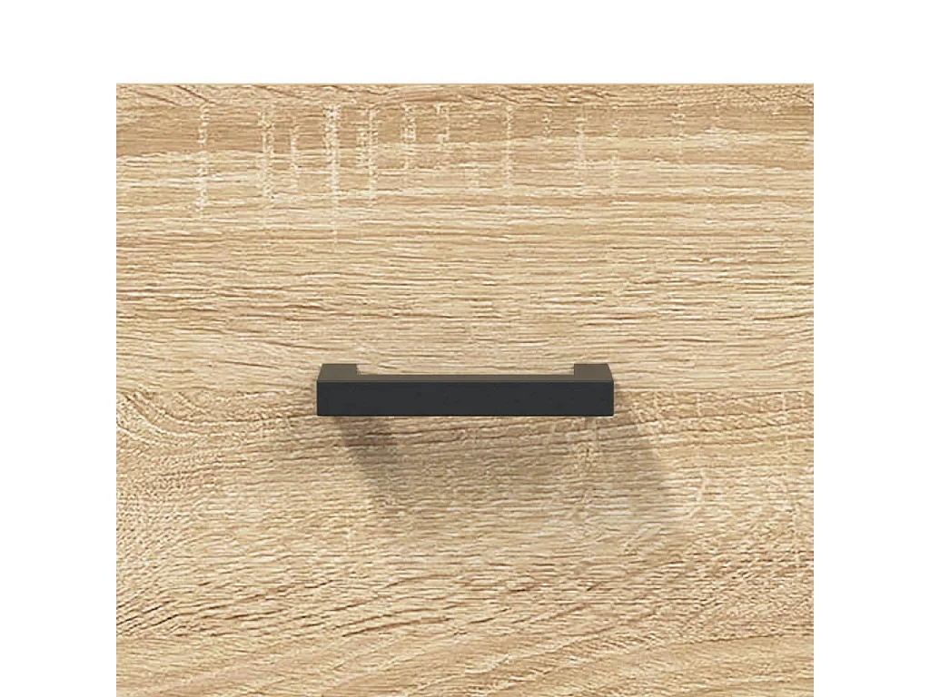 Schoenenbank 102x35x55 cm bewerkt hout sonoma eikenkleurig