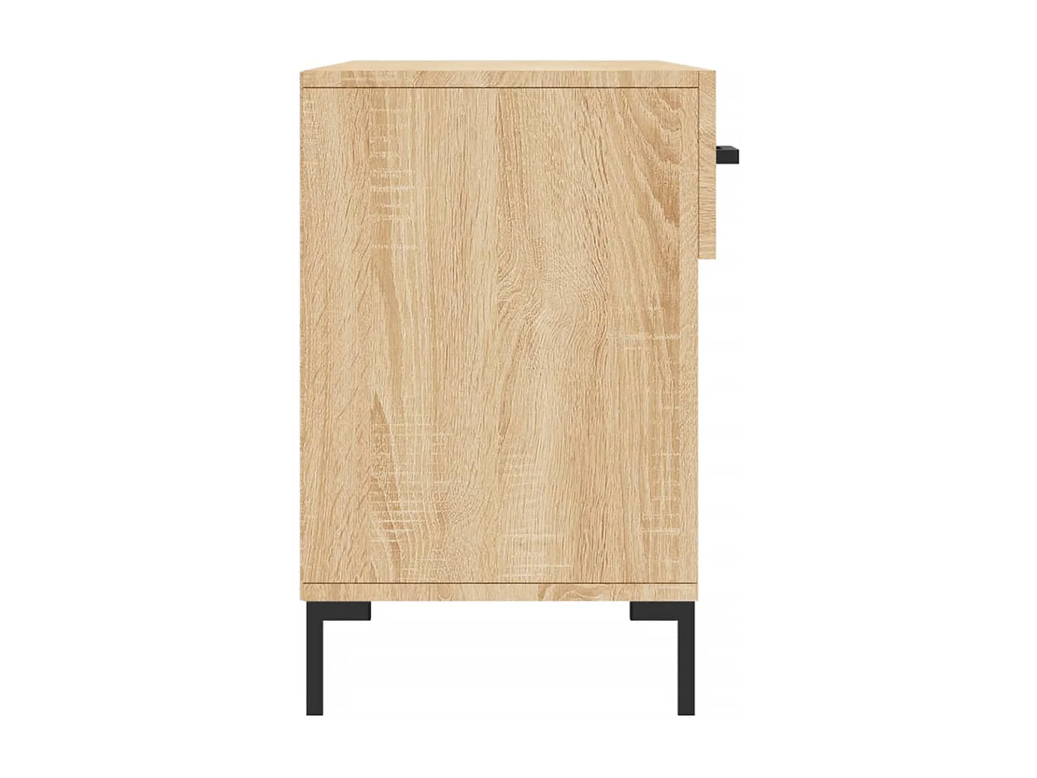 Schoenenbank 102x35x55 cm bewerkt hout sonoma eikenkleurig