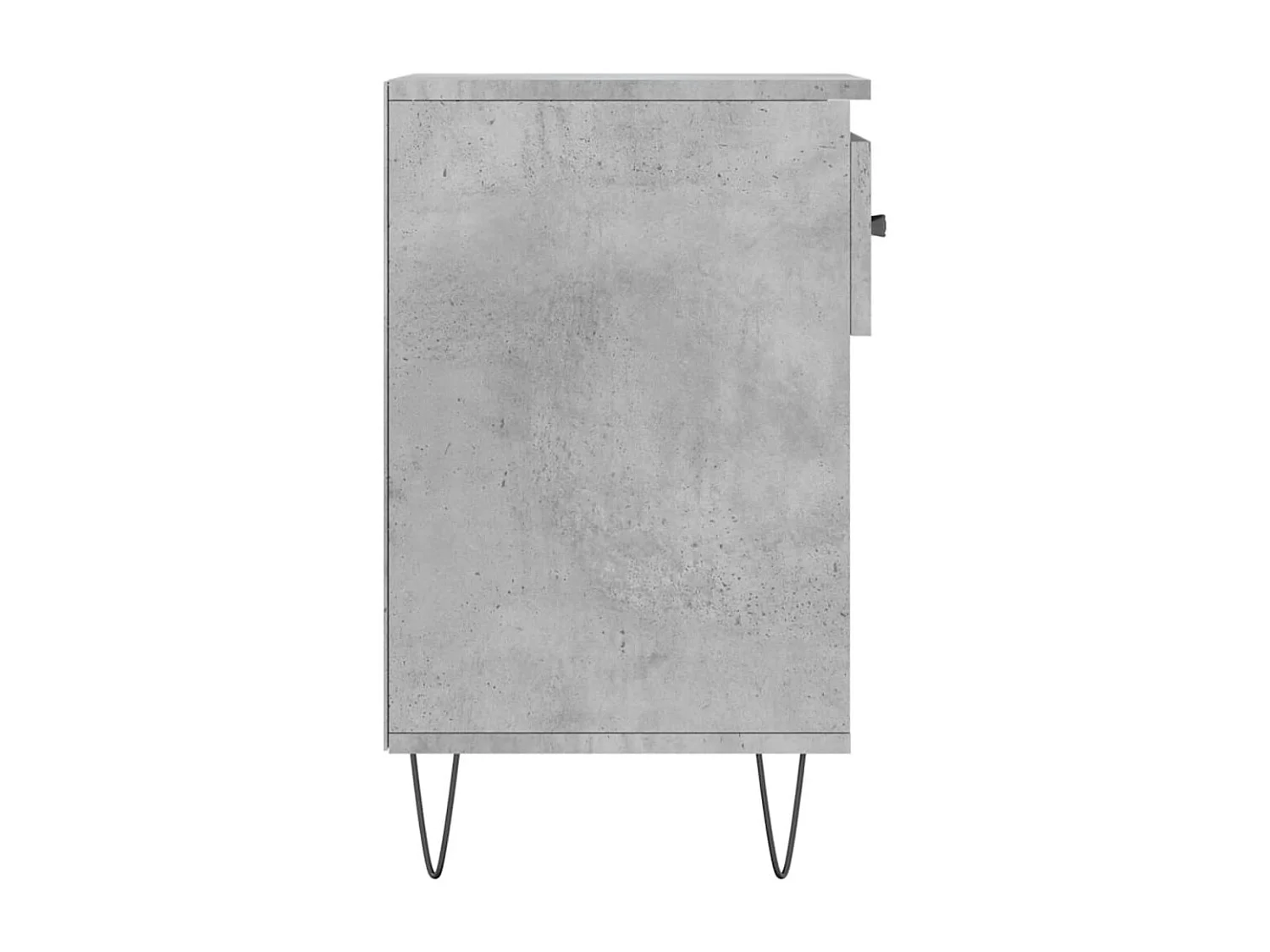 Armoire à chaussures Gris béton 102x36x60 Bois d'ingénierie