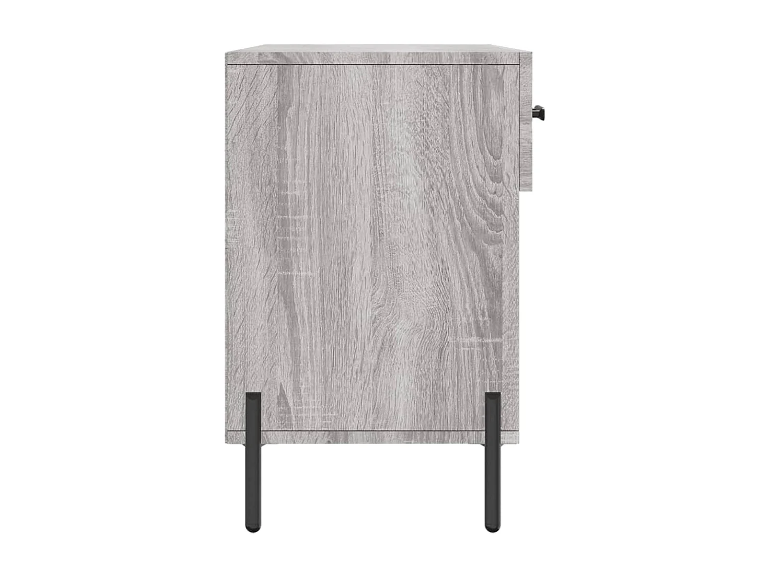 Banc à chaussures sonoma gris 102x35x55 bois d'ingénierie