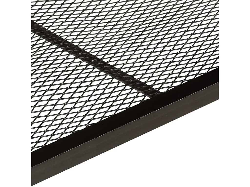 Schoenenbankje 110x35x45 cm massief acaciahout en ijzer