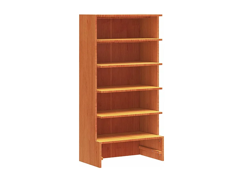 Armoire à chaussures marron 52x30x104 bois pin massif