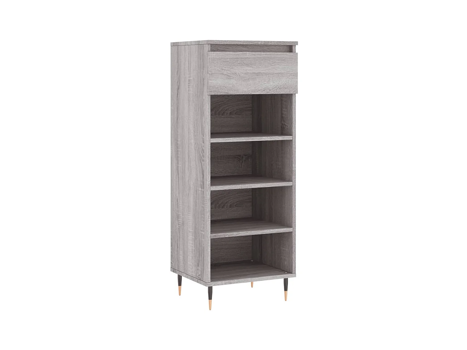 Armoire à chaussures Sonoma gris 40x36x105 Bois d'ingénierie