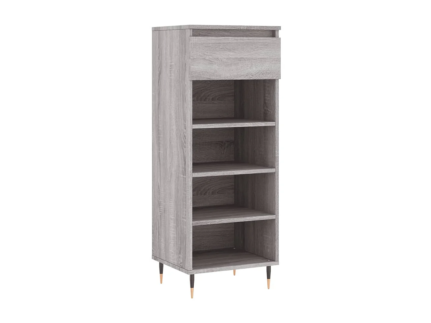 Armoire à chaussures Sonoma gris 40x36x105 Bois d'ingénierie