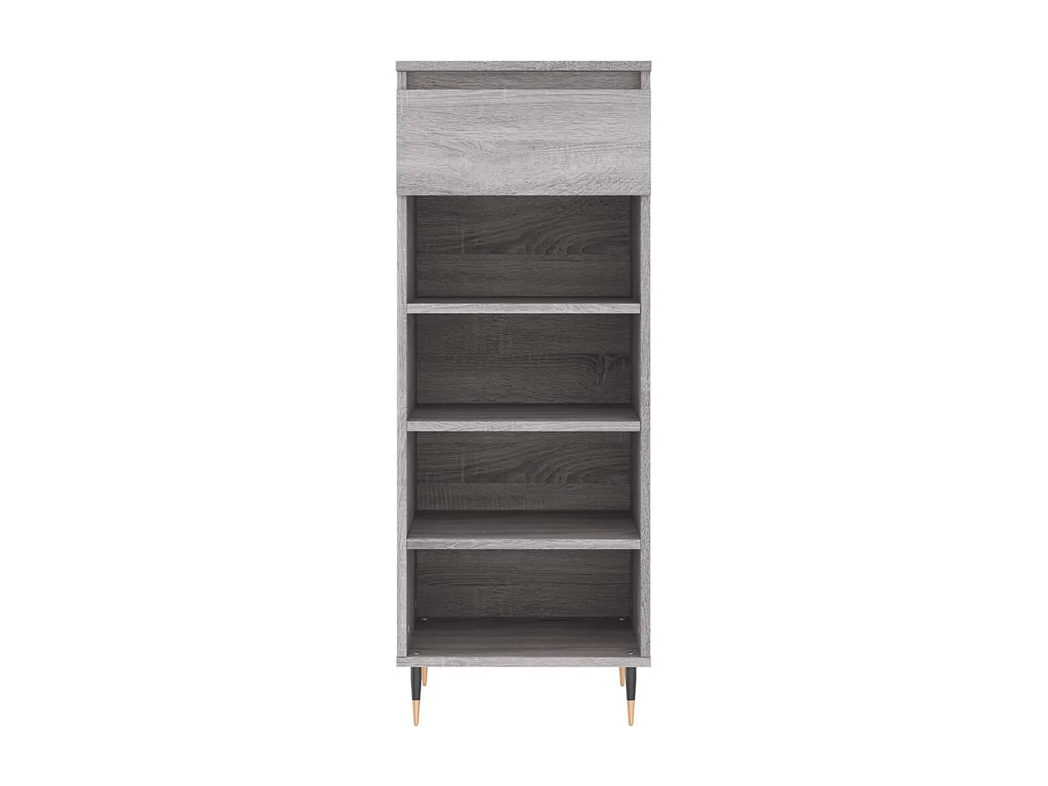 Armoire à chaussures Sonoma gris 40x36x105 Bois d'ingénierie