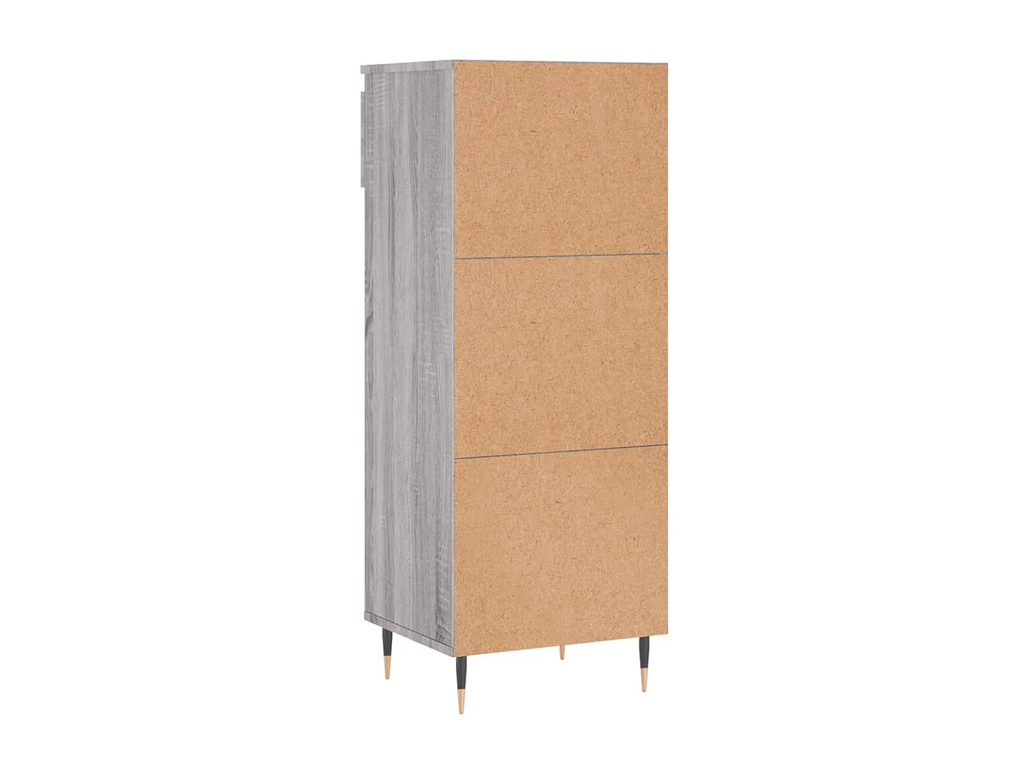 Armoire à chaussures Sonoma gris 40x36x105 Bois d'ingénierie
