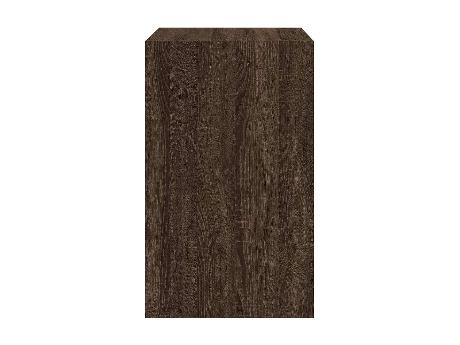 Armoire à chaussures chêne marron 60x42x69 bois ingénierie