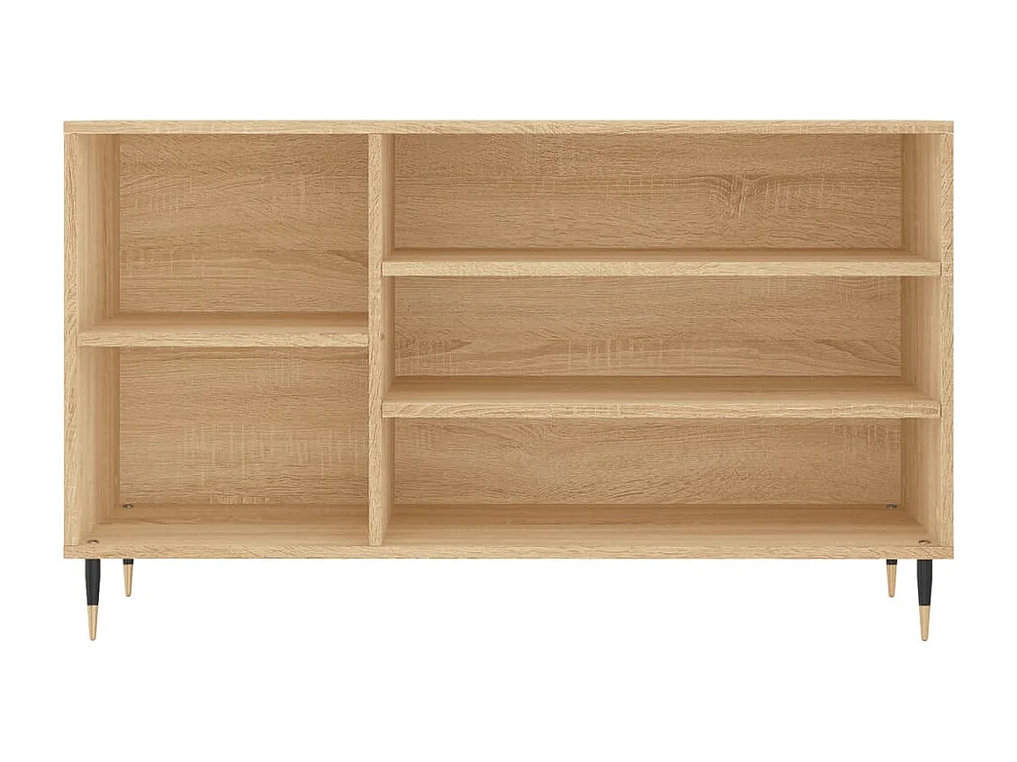 Armoire à chaussures Chêne sonoma 102x36x60 Bois d'ingénierie