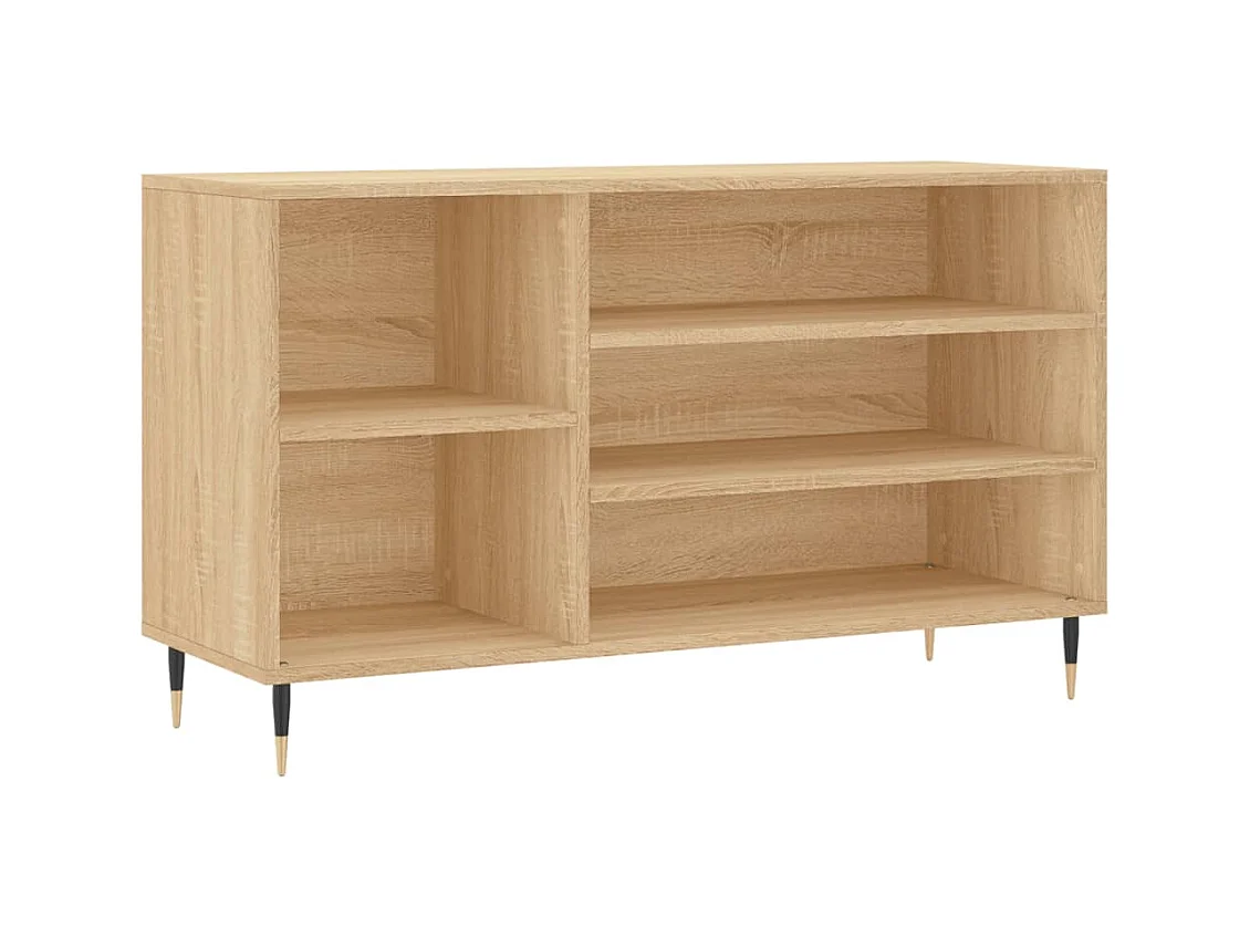 Armoire à chaussures Chêne sonoma 102x36x60 Bois d'ingénierie