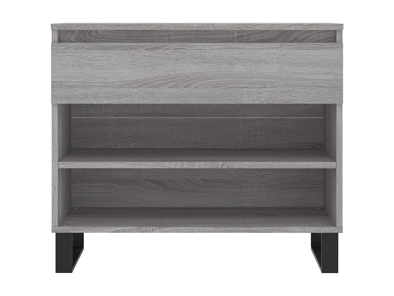 Armoire à chaussures Sonoma gris 70x36x60 Bois d'ingénierie