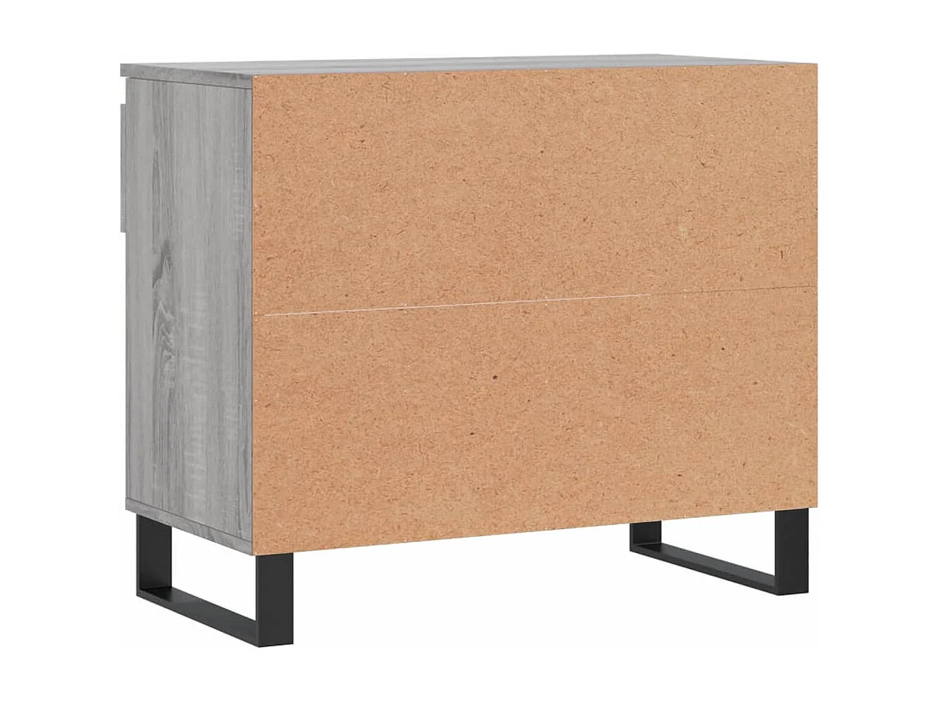 Armoire à chaussures Sonoma gris 70x36x60 Bois d'ingénierie