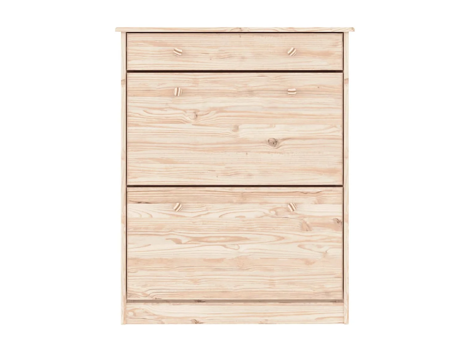 Armoire à chaussures ALTA 77x35x96 bois massif de pin