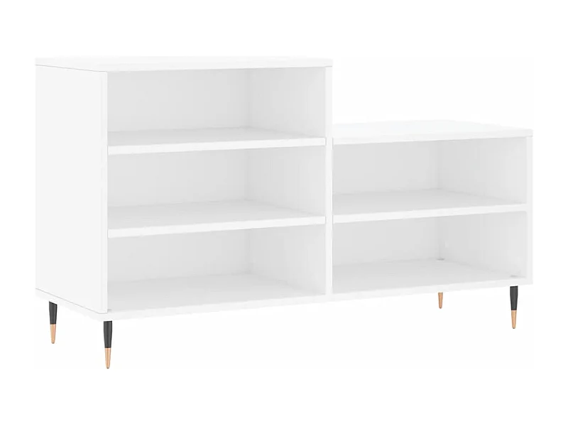 Armoire à chaussures Blanc 102x36x60 Bois d'ingénierie