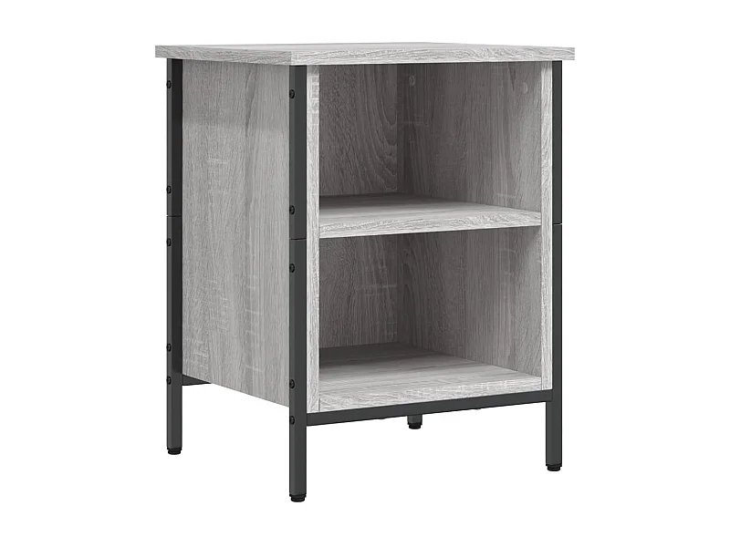 Armoire à chaussures sonoma gris 38x35x50 bois d'ingénierie