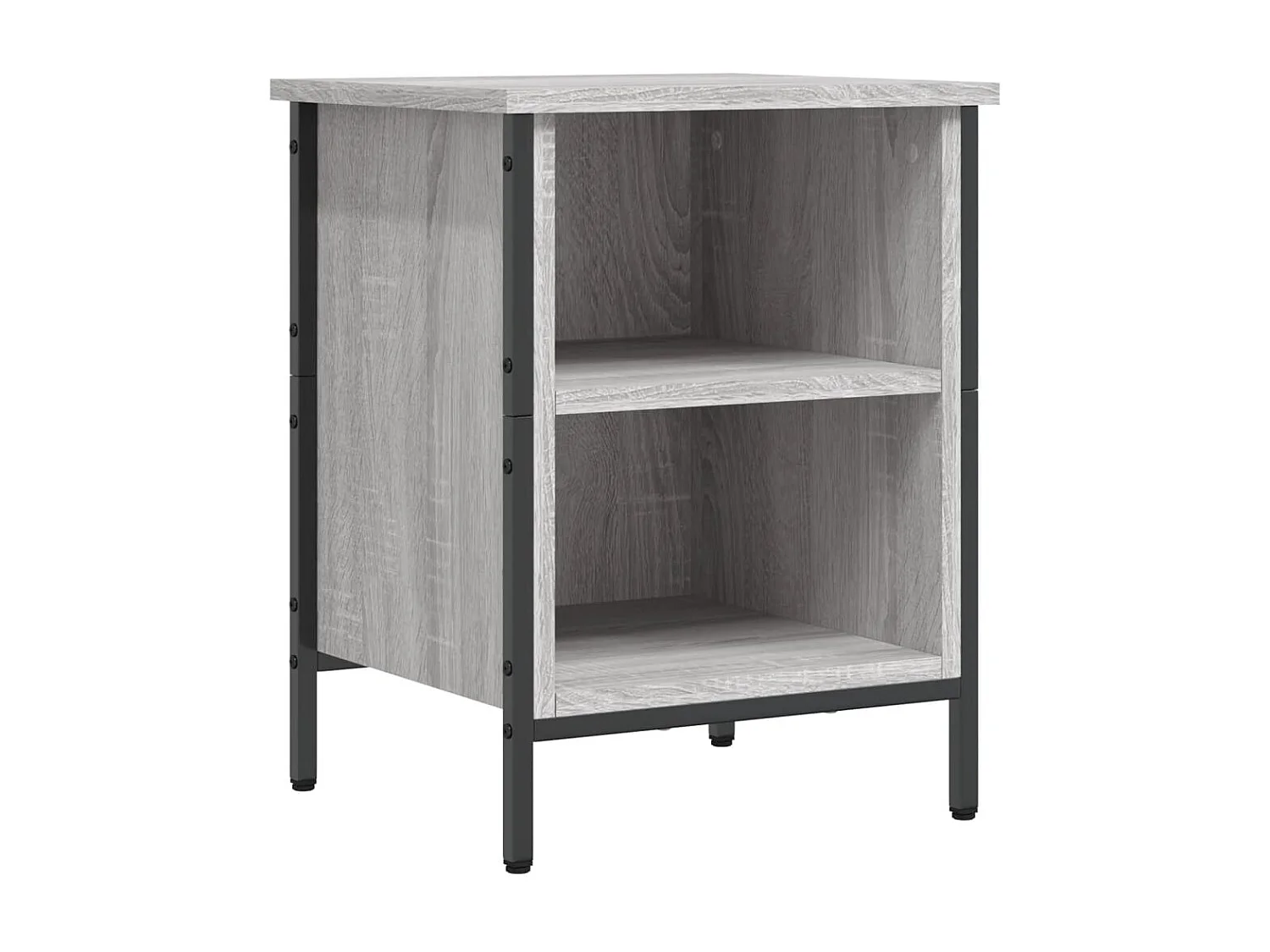 Armoire à chaussures sonoma gris 38x35x50 bois d'ingénierie