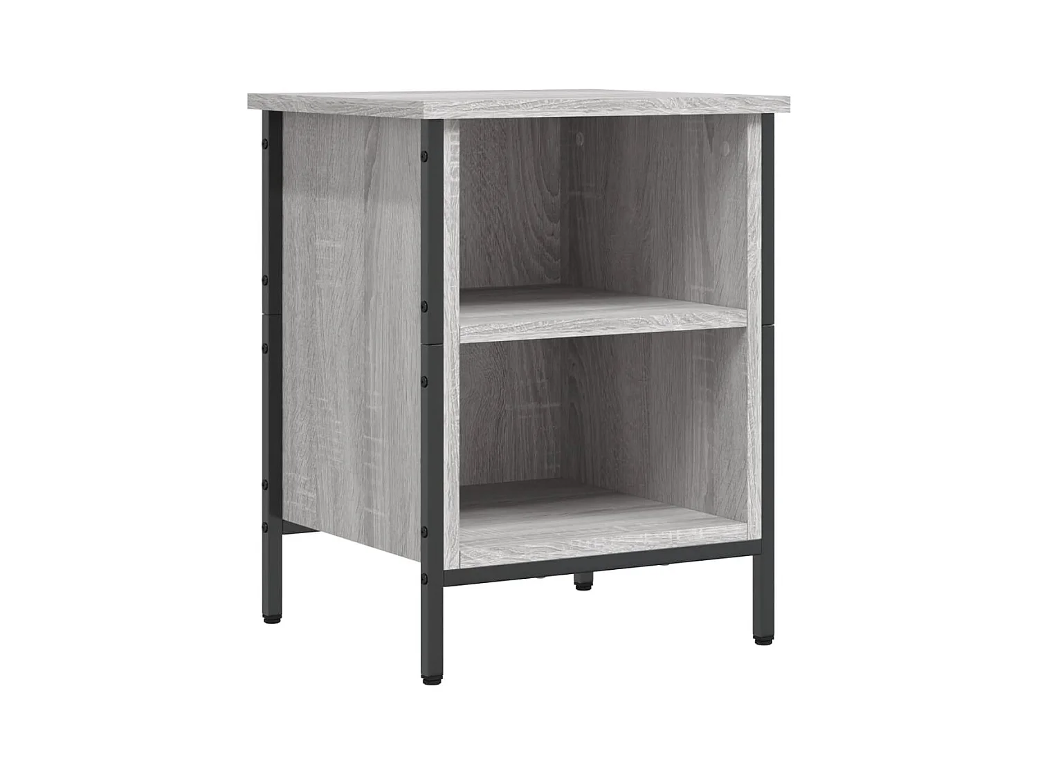 Armoire à chaussures sonoma gris 38x35x50 bois d'ingénierie