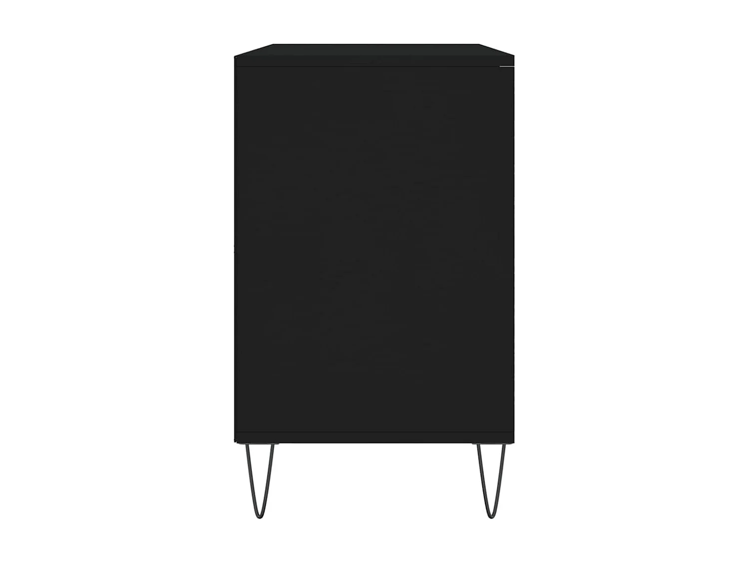 Armoire à chaussures Noir 102x36x60 Bois d'ingénierie