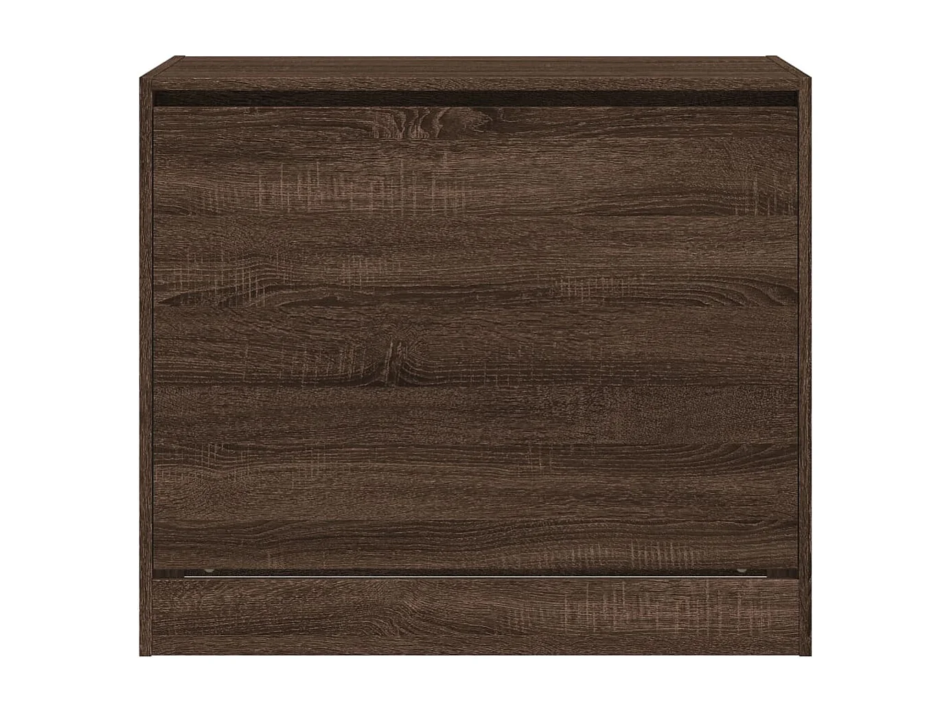 Armoire à chaussures chêne marron 80x42x69 bois ingénierie