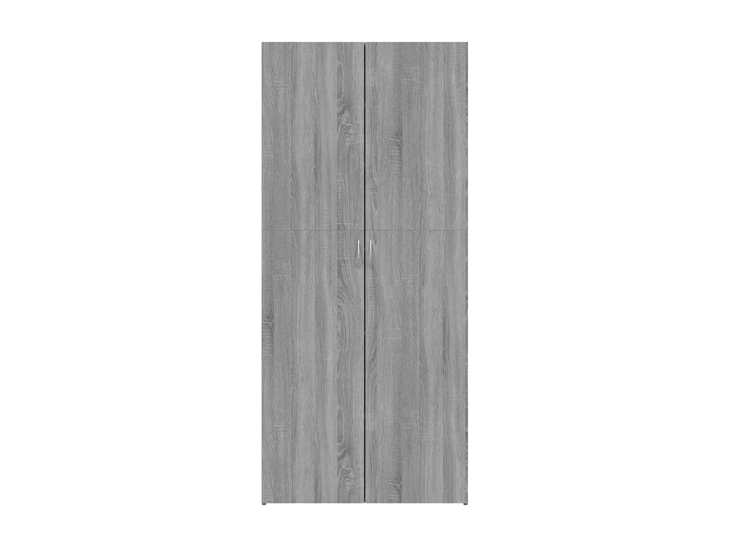 Armoire à chaussures Sonoma gris 80x35,5x180 Bois ingénierie