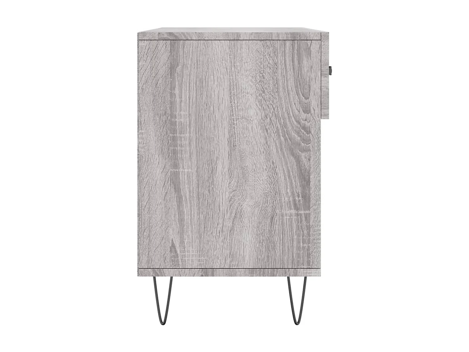 Banc à chaussures sonoma gris 102x35x55 bois d'ingénierie