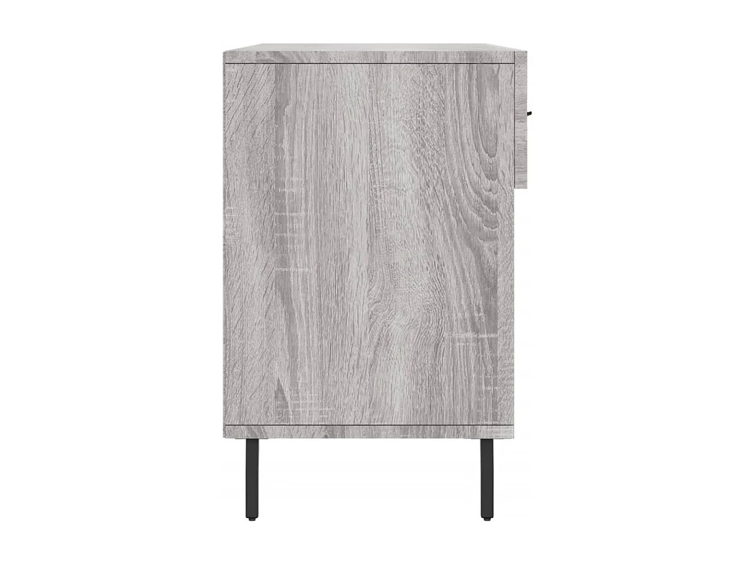 Banc à chaussures sonoma gris 102x35x55 bois d'ingénierie