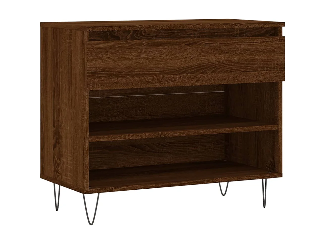 Armoire à chaussures Chêne marron 70x36x60 Bois d'ingénierie