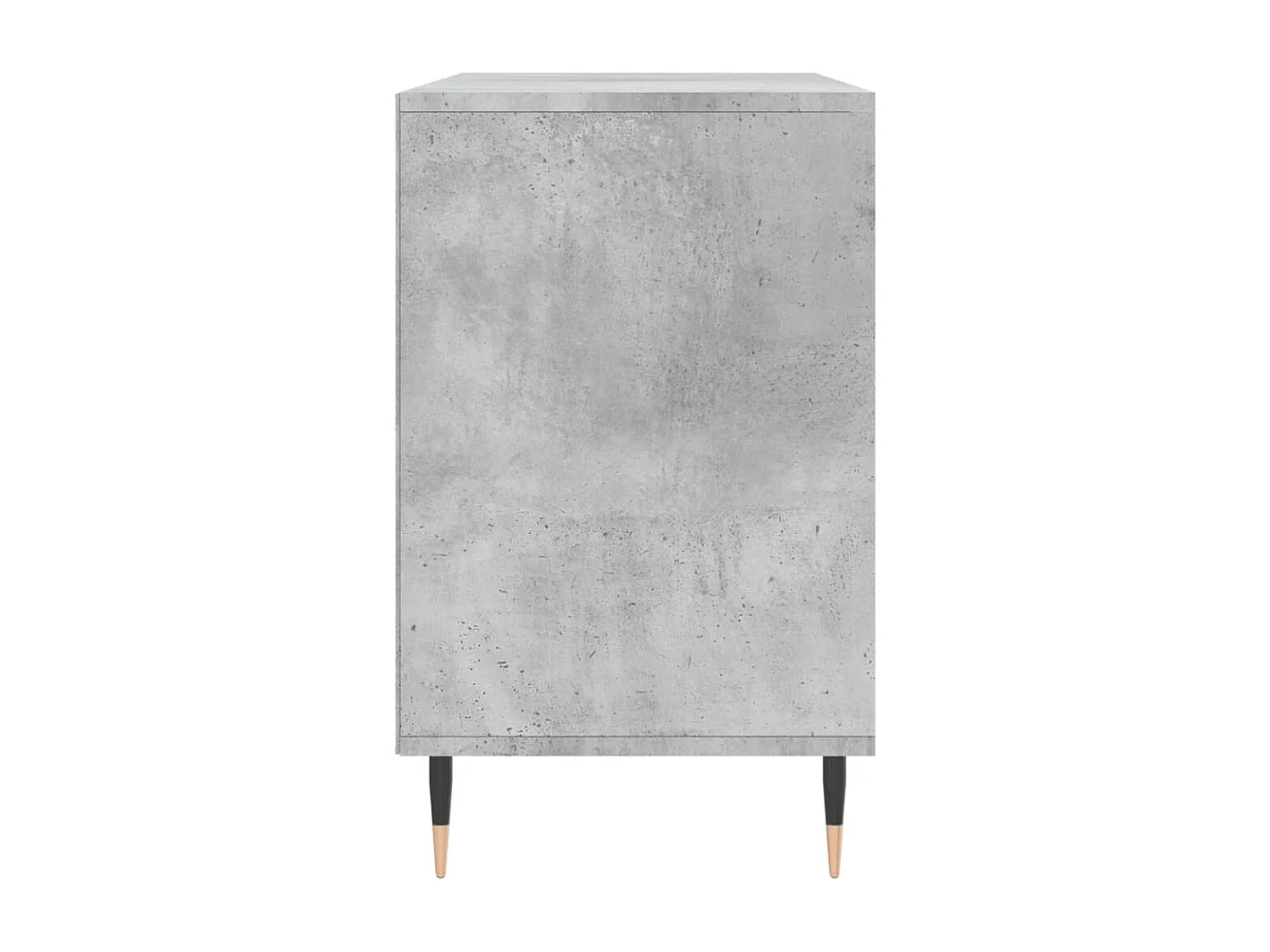 Armoire à chaussures Gris béton 102x36x60 Bois d'ingénierie