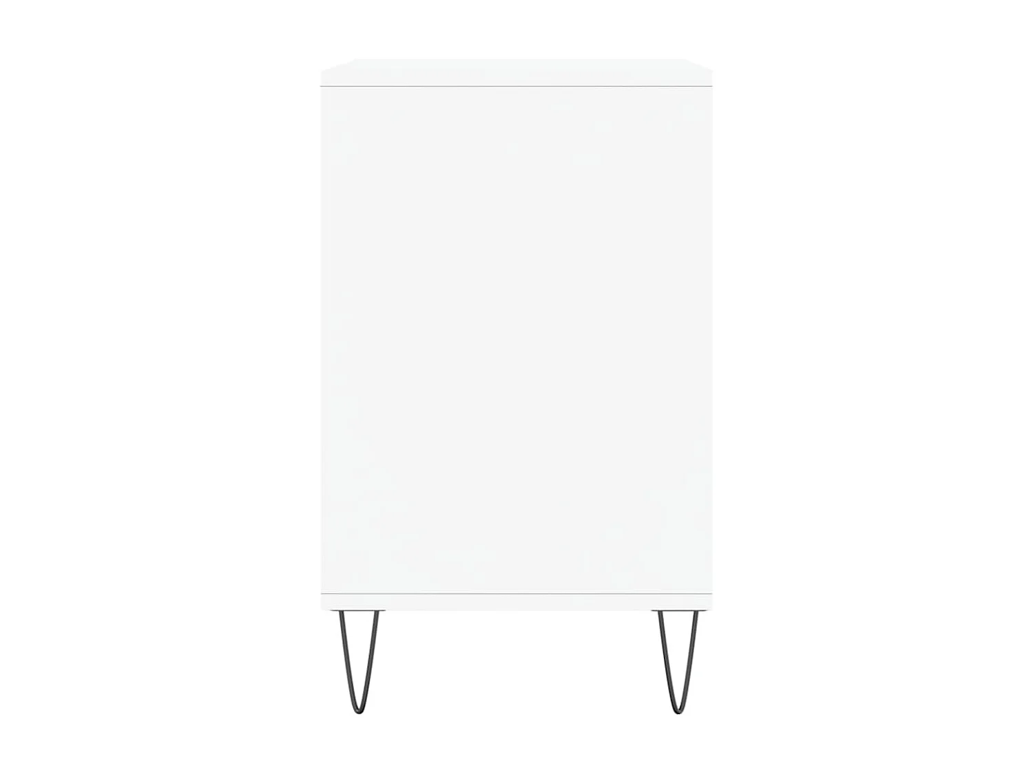 Armoire à chaussure Blanc brillant 102x36x60 Bois ingénierie