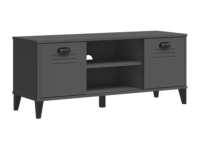 Banc à chaussures VIKEN 106x35x45 bois massif de pin