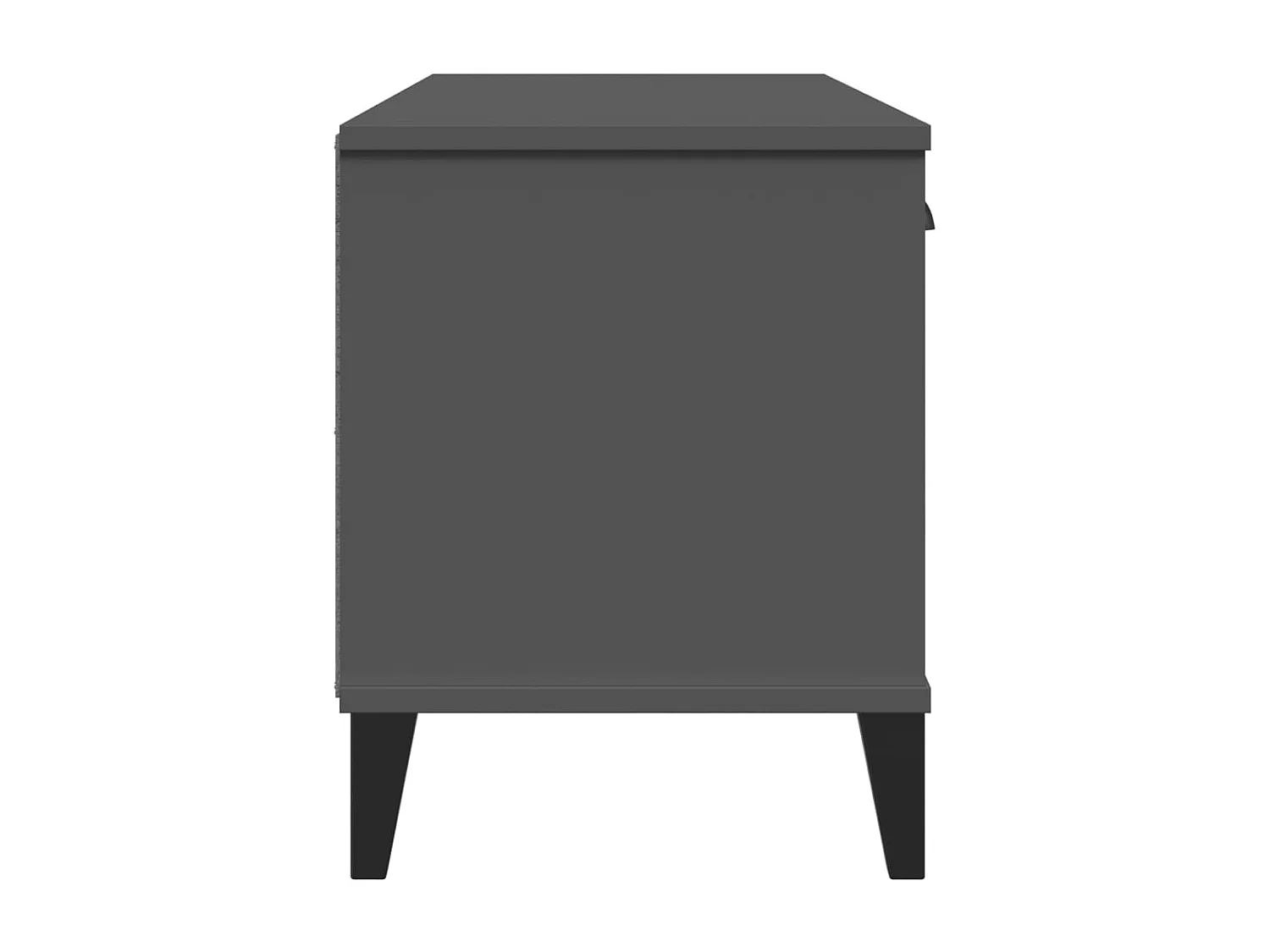 Banc à chaussures VIKEN 106x35x45 bois massif de pin