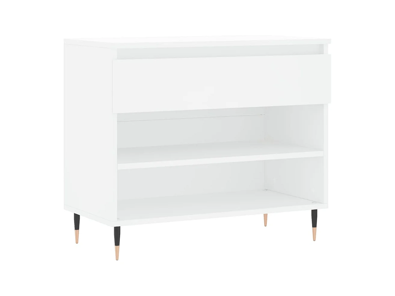 Armoire à chaussures Blanc 70x36x60 Bois d'ingénierie