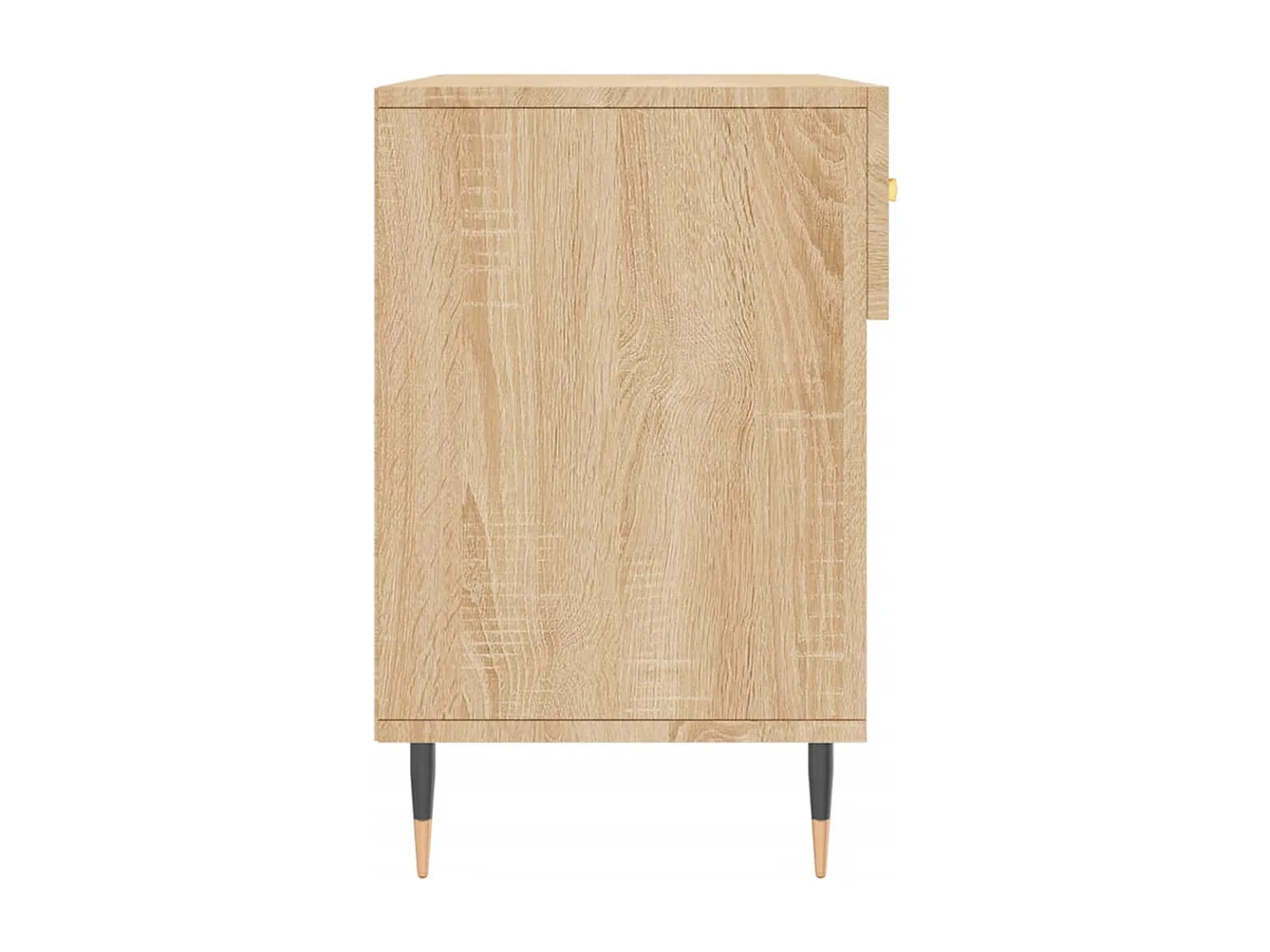 Banc à chaussures chêne sonoma 102x35x55 bois d'ingénierie