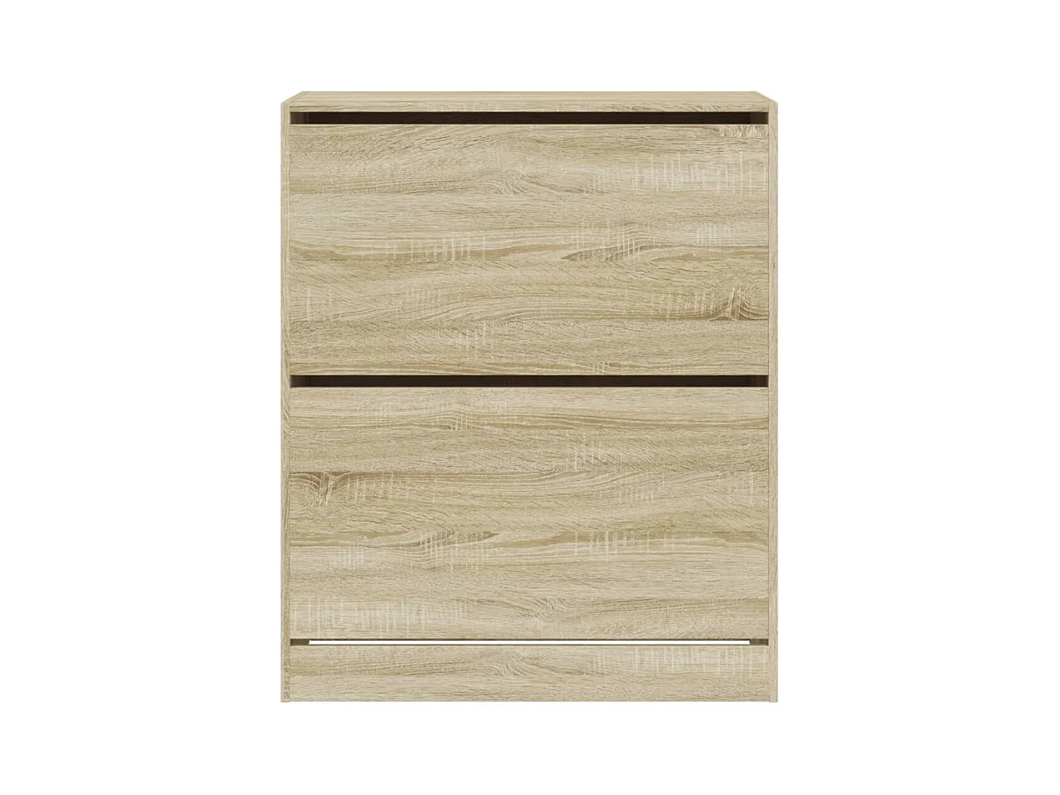 Armoire à chaussures chêne sonoma 80x34x96,5 bois ingénierie