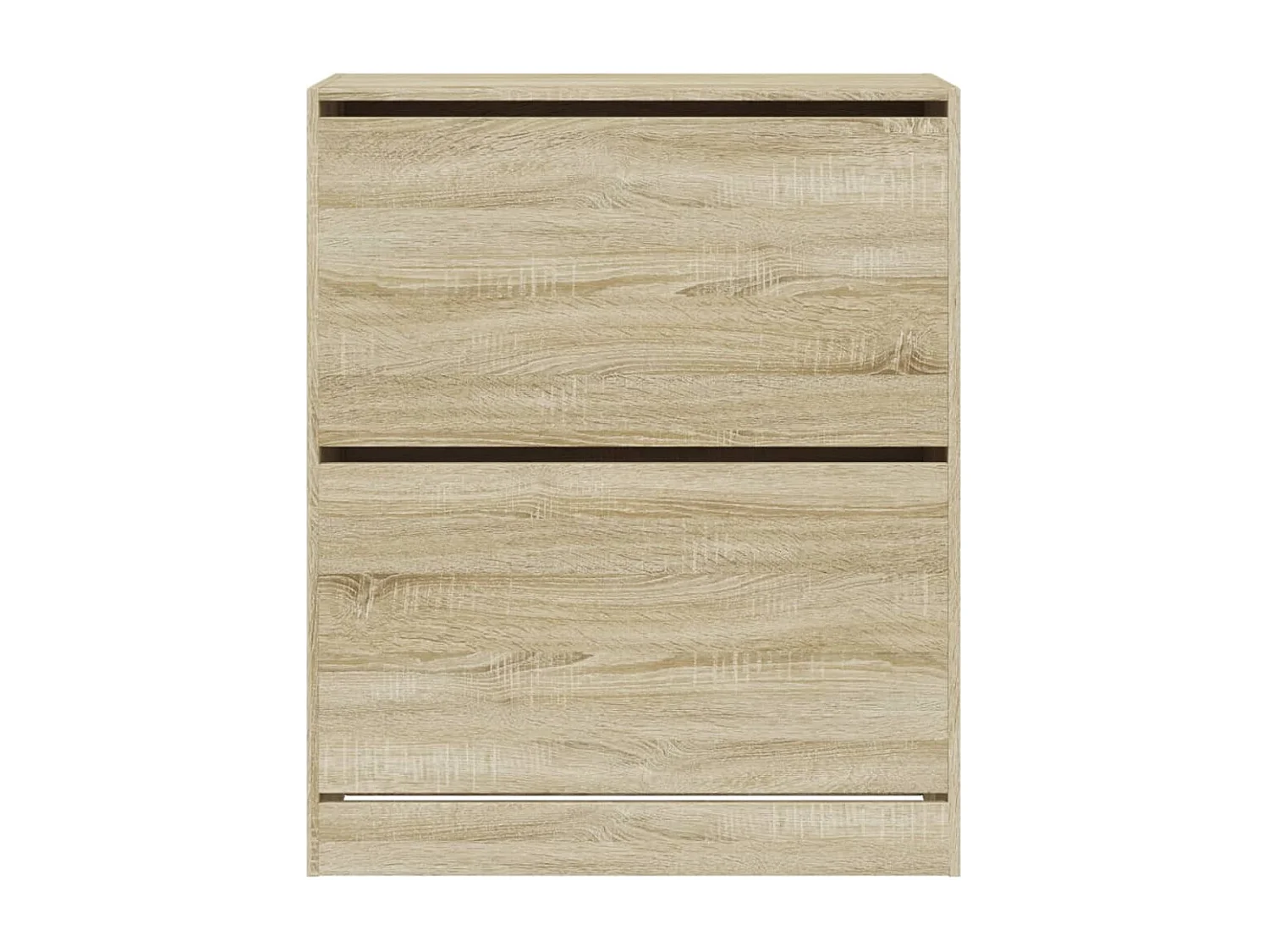 Armoire à chaussures chêne sonoma 80x34x96,5 bois ingénierie