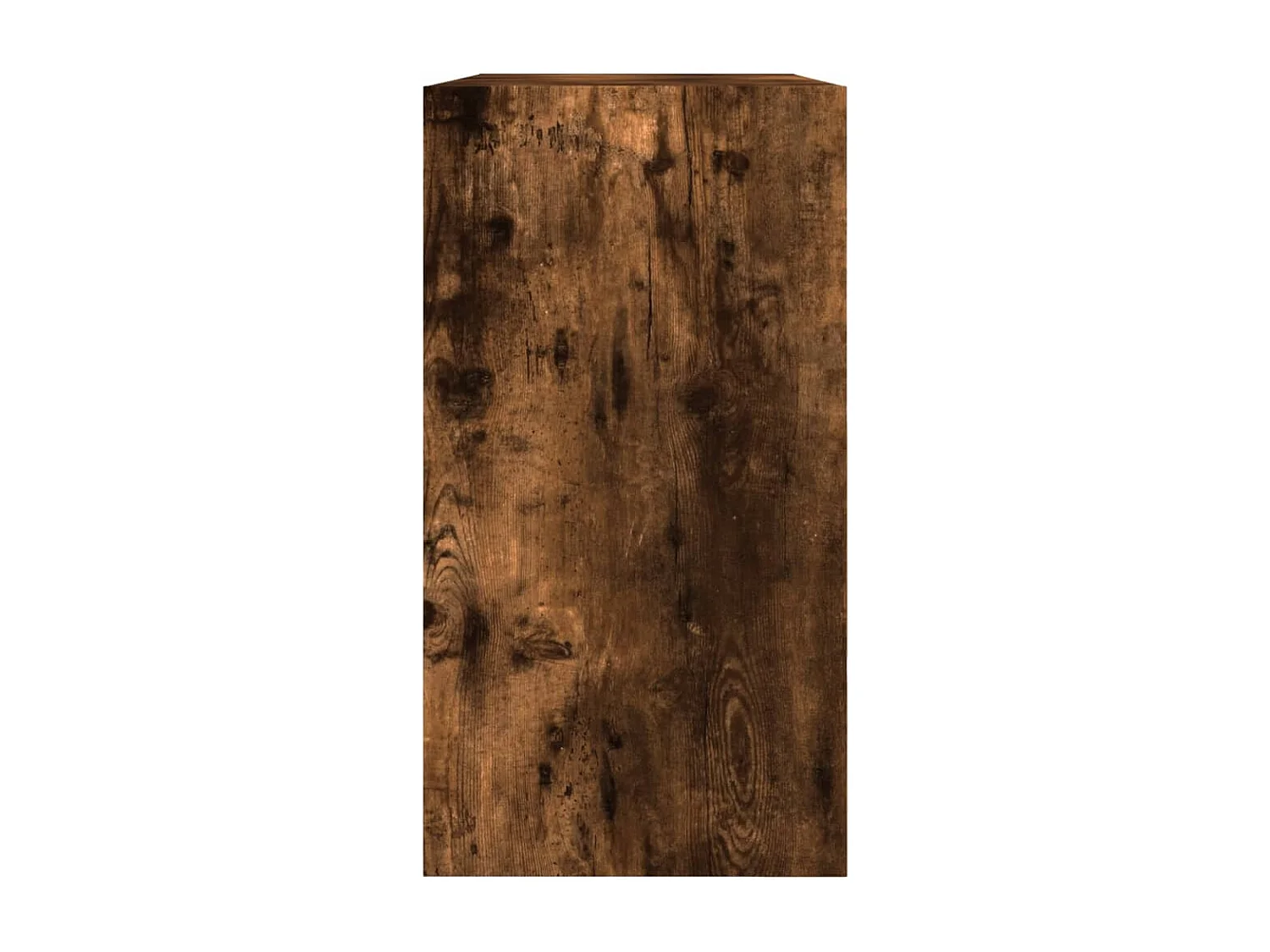 Armoire à chaussures chêne fumé 80x34x63 bois d'ingénierie