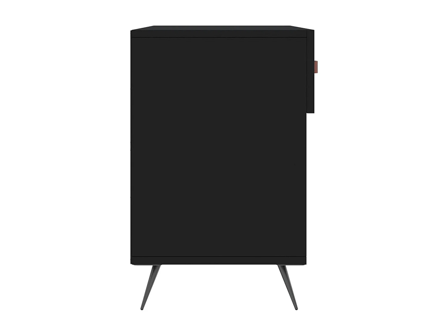 Banc à chaussures noir 102x35x55 bois d'ingénierie