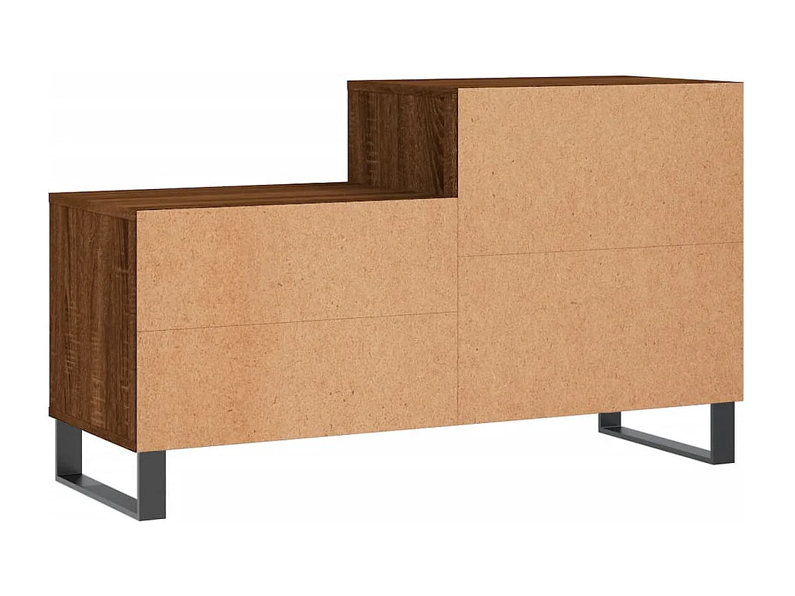 Armoire à chaussures Chêne marron 102x36x60 Bois d'ingénierie