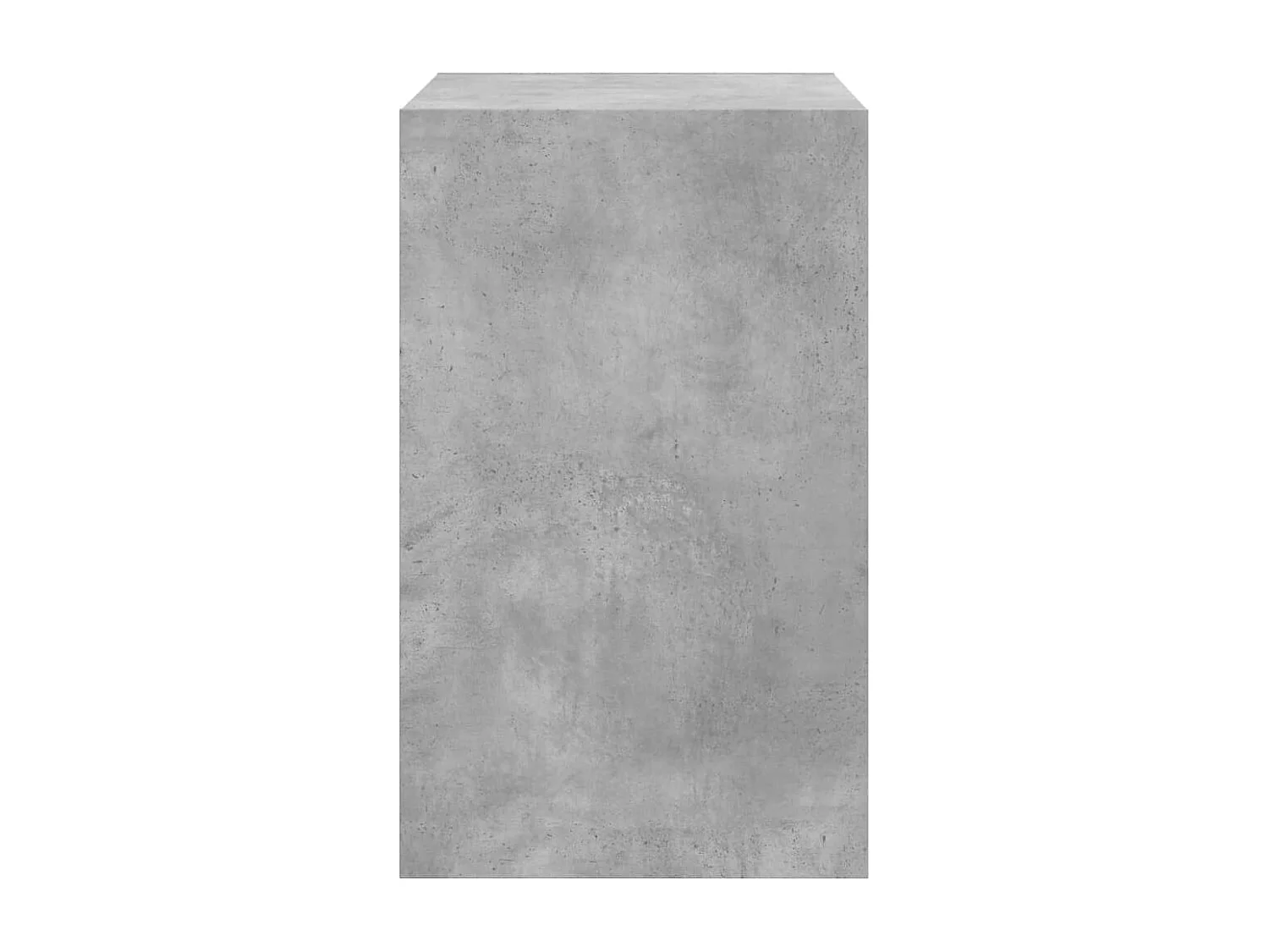 Armoire à chaussures gris béton 60x42x69 bois d'ingénierie