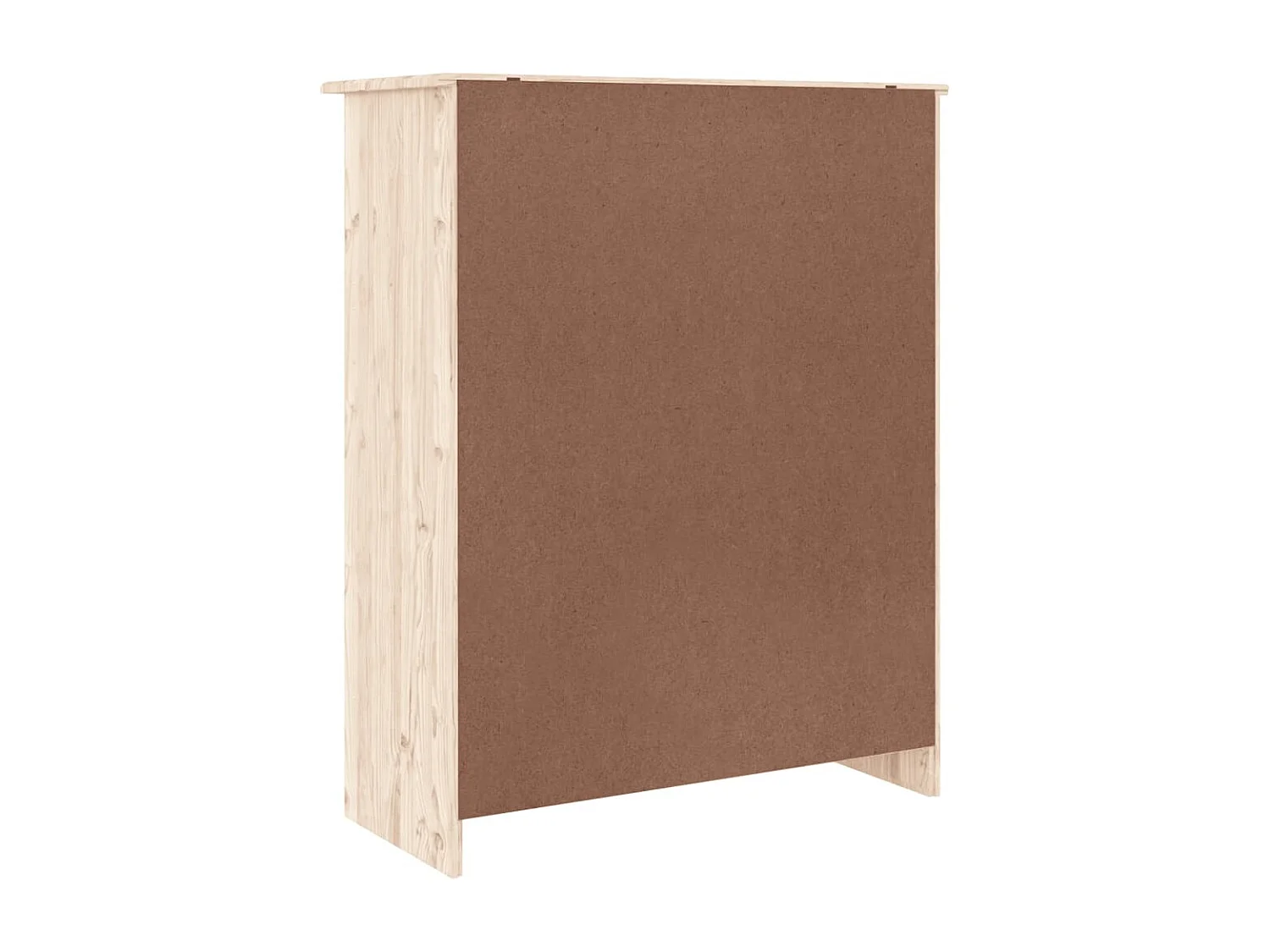 Armoire à chaussures ALTA 77x35x96 bois massif de pin