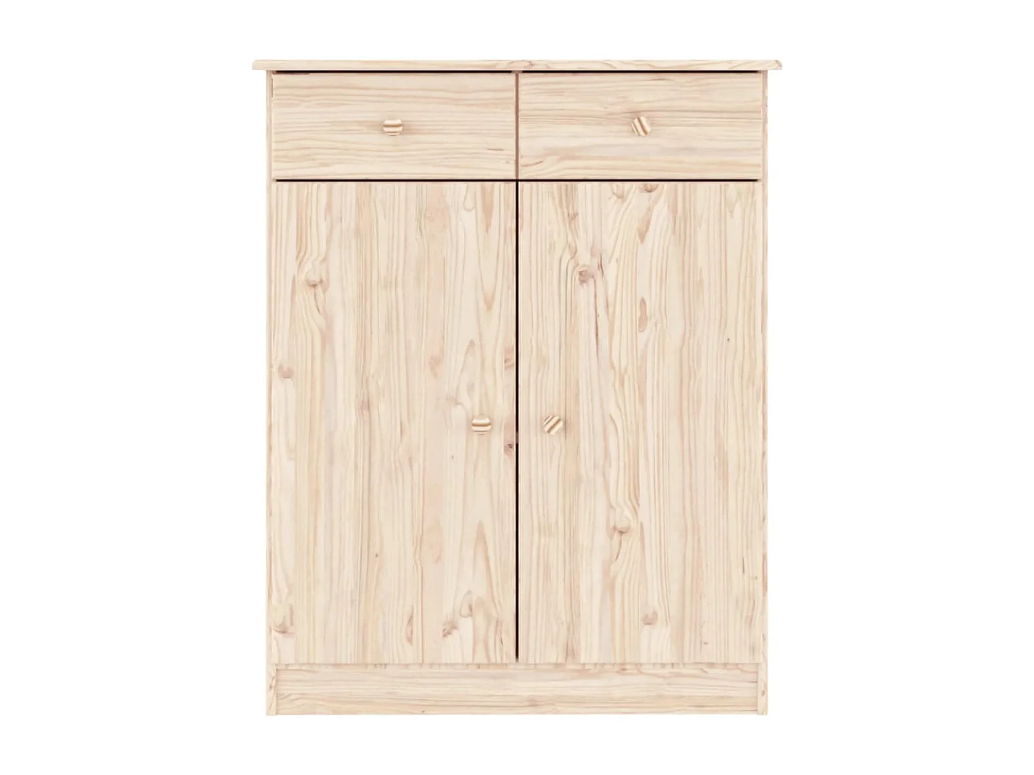 Armoire à chaussures ALTA 77x35x96 bois massif de pin