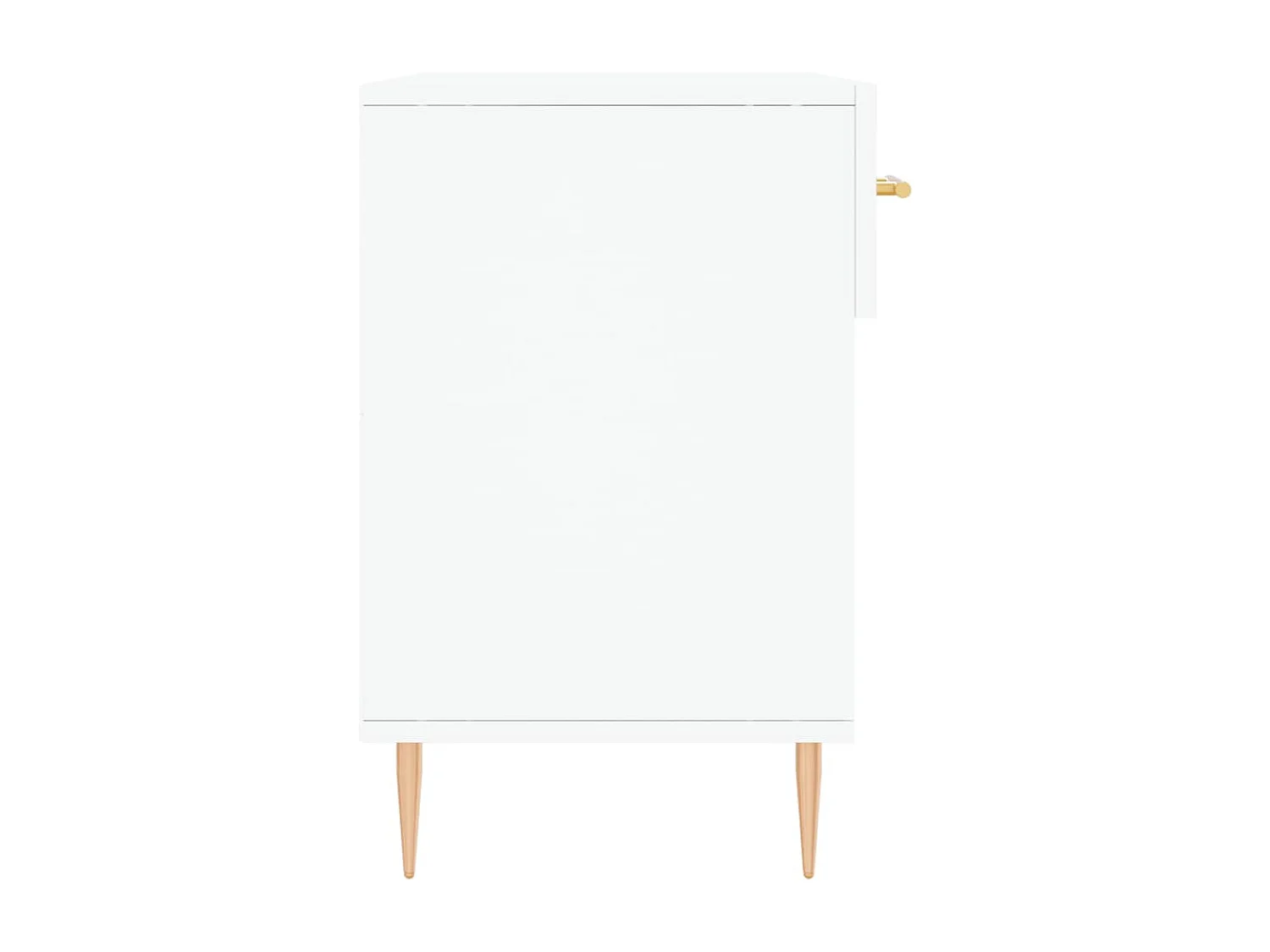 Banc à chaussures blanc 102x35x55 bois d'ingénierie