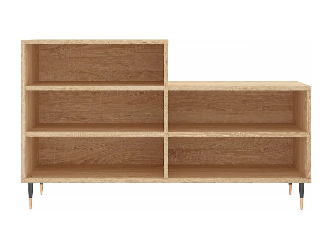 Armoire à chaussures Chêne sonoma 102x36x60 Bois d'ingénierie