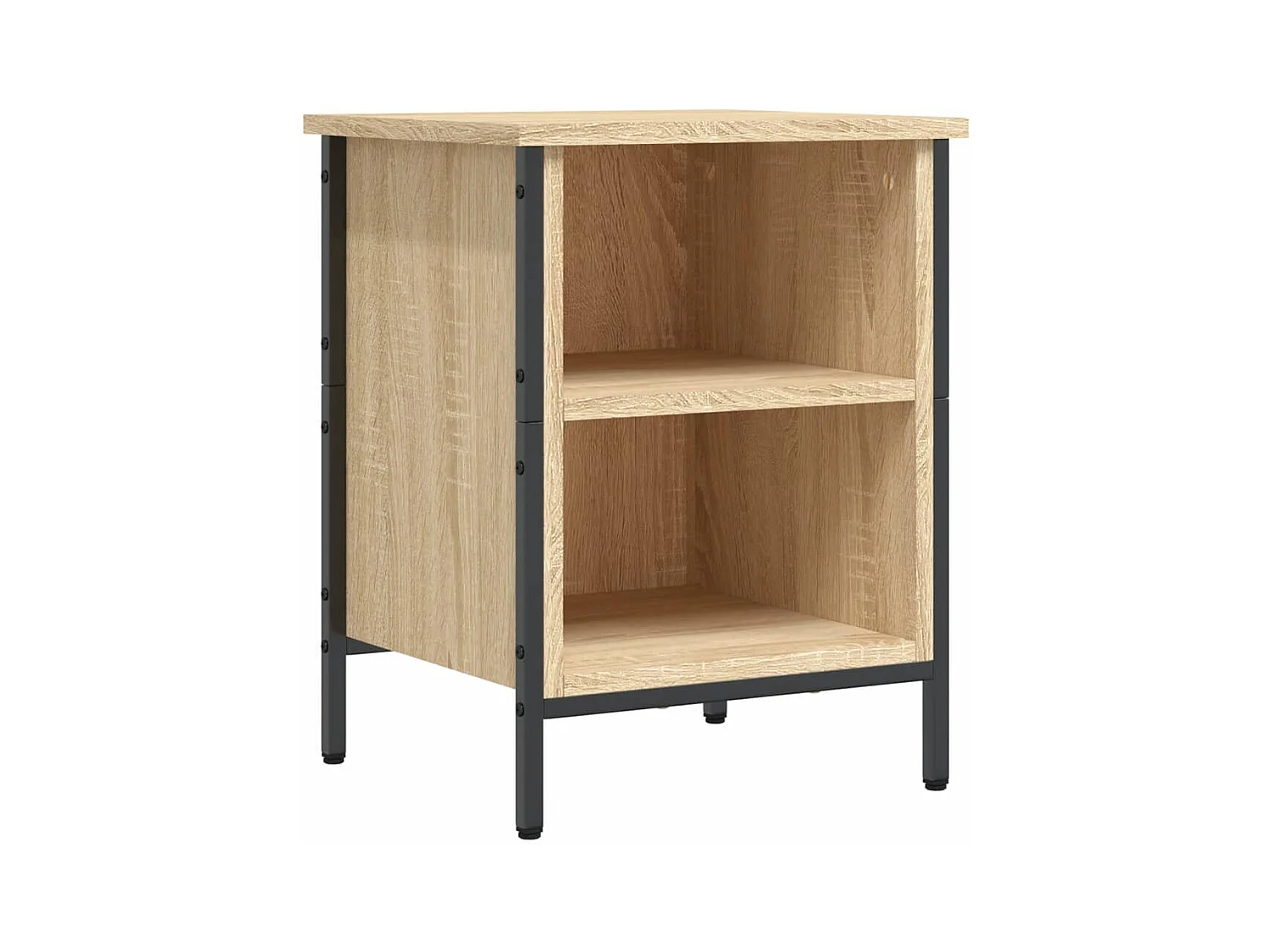 Armoire à chaussures chêne sonoma 38x35x50 bois d'ingénierie