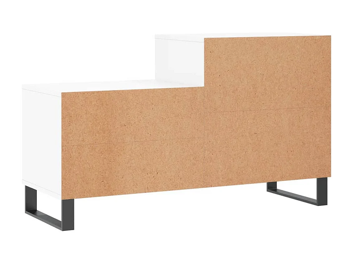 Armoire à chaussures Blanc 102x36x60 Bois d'ingénierie